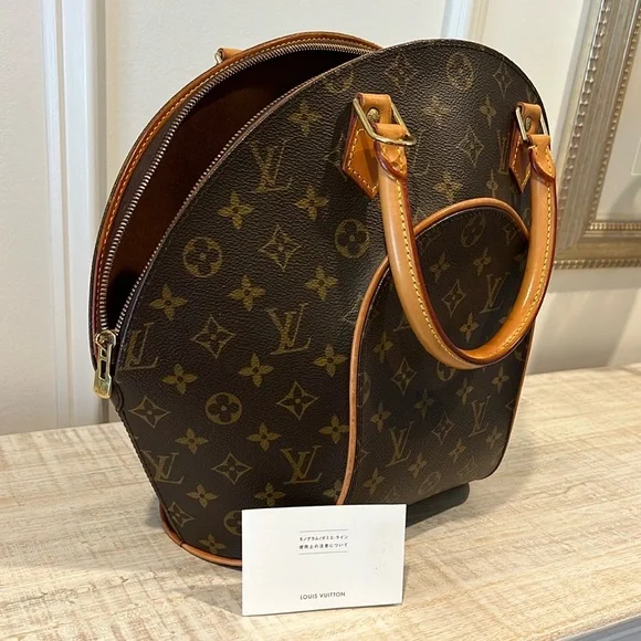 Louis Vuitton Ellipse MM Monogram Handbag EUC - Picture 12 of 16